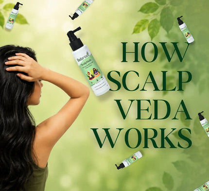 How Scalp Veda Works: Tea Tree Oil, Bhringraj and Neem for Dandruff-Prone Scalps