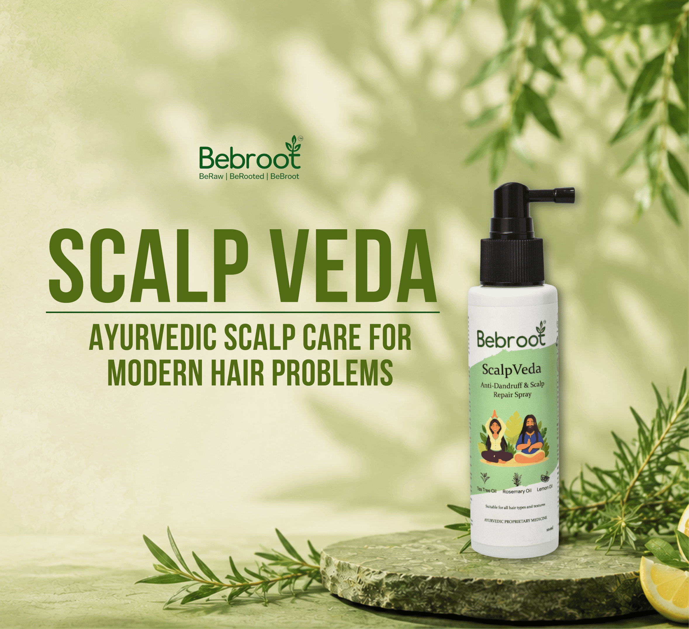 Scalpveda by BeBroot: Ayurvedic Scalp Care for Modern Hair Problems
