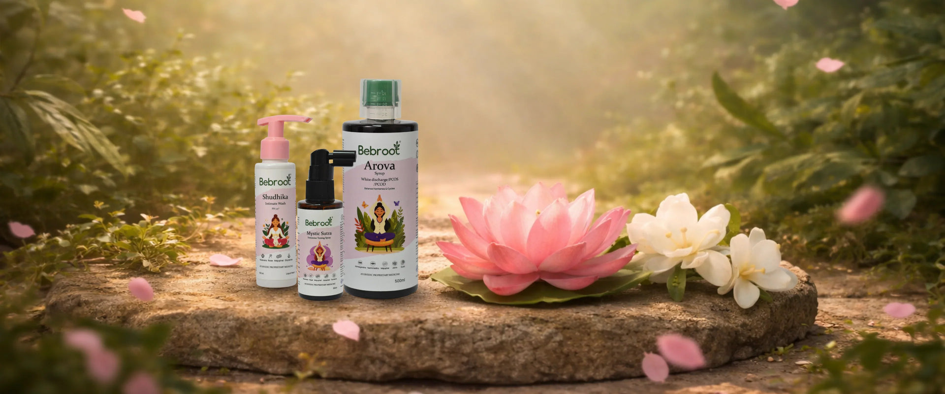 Organic feminine hygiene products online – Bebroot Shudhika, Arova, Mysticsutra