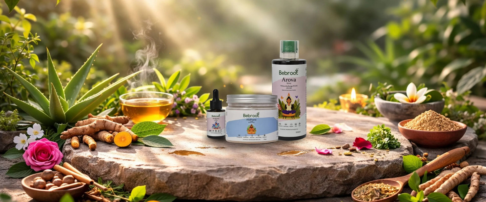 PCOS care products order online – Bebroot Herprana, Hisprana, Arova