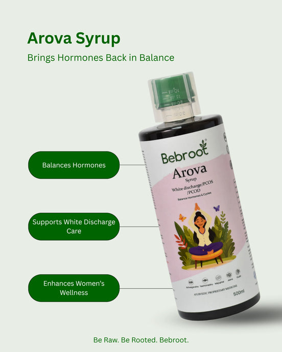 Arova support hormonal balance and enhances women's wellness