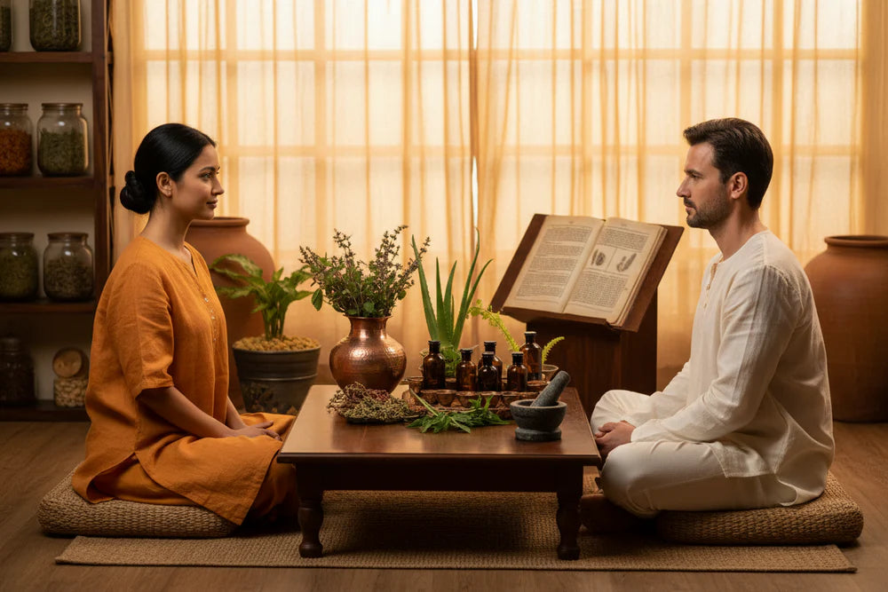 book your free ayurvedic consultation with BeBroot
