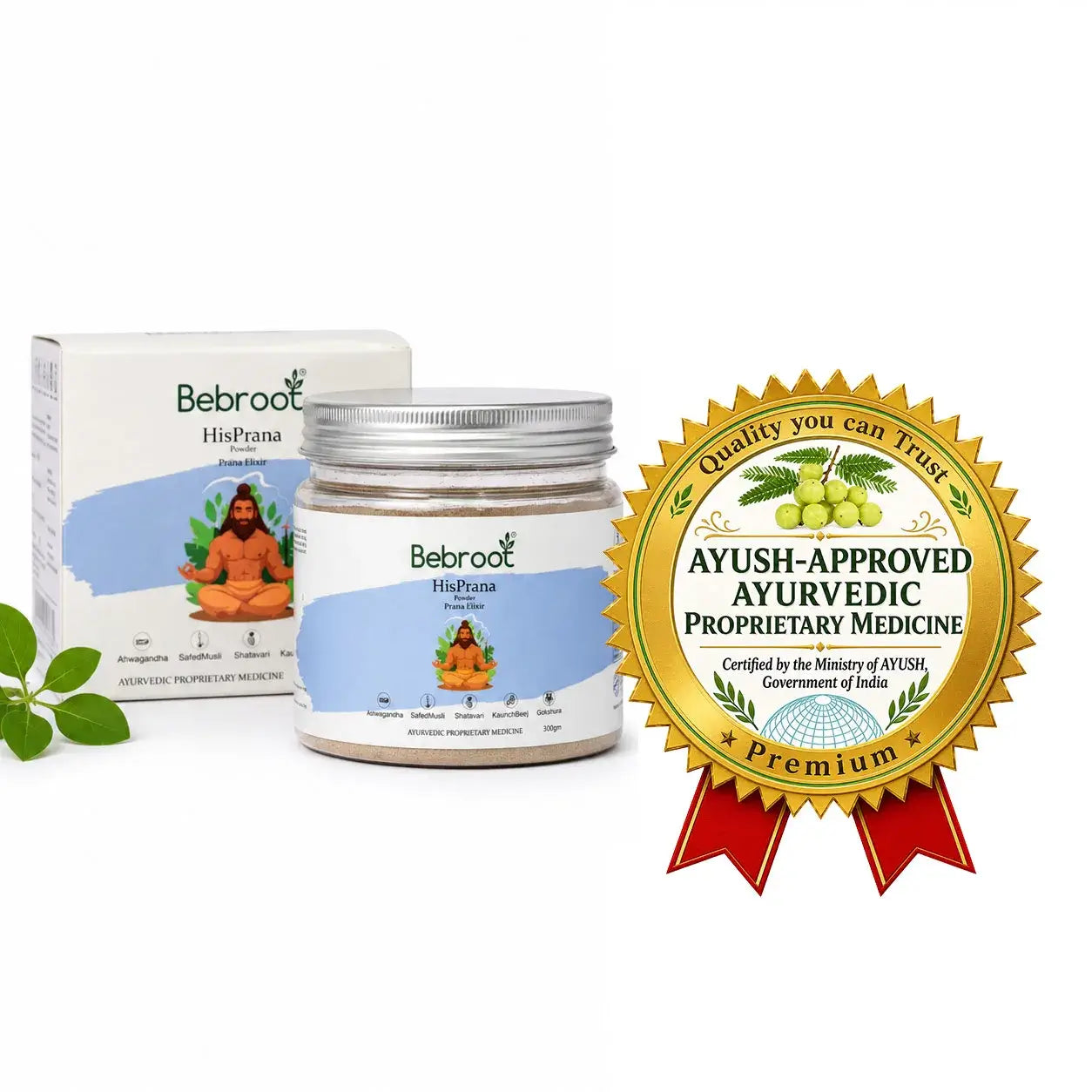 HisPrana – AYUSH Certified Ayurvedic Proprietary Medicine for Men's Stamina & Vitality, Made in India