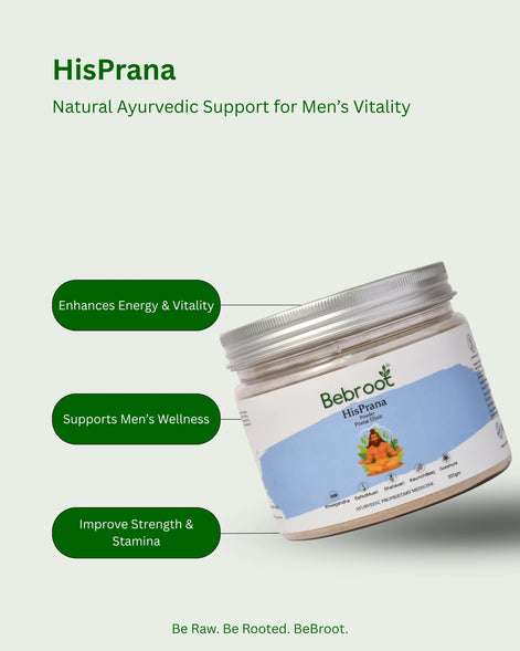 HisPrana a Ayurvedic supplement that supports for men's wellness and improve strength and stamina
