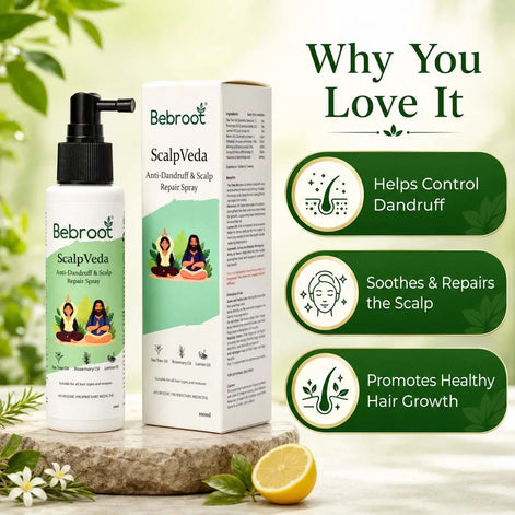 Why People Love ScalpVeda – Dandruff-Free, Healthier Scalp & promotes healthy hair with Natural Ayurvedic Herbs