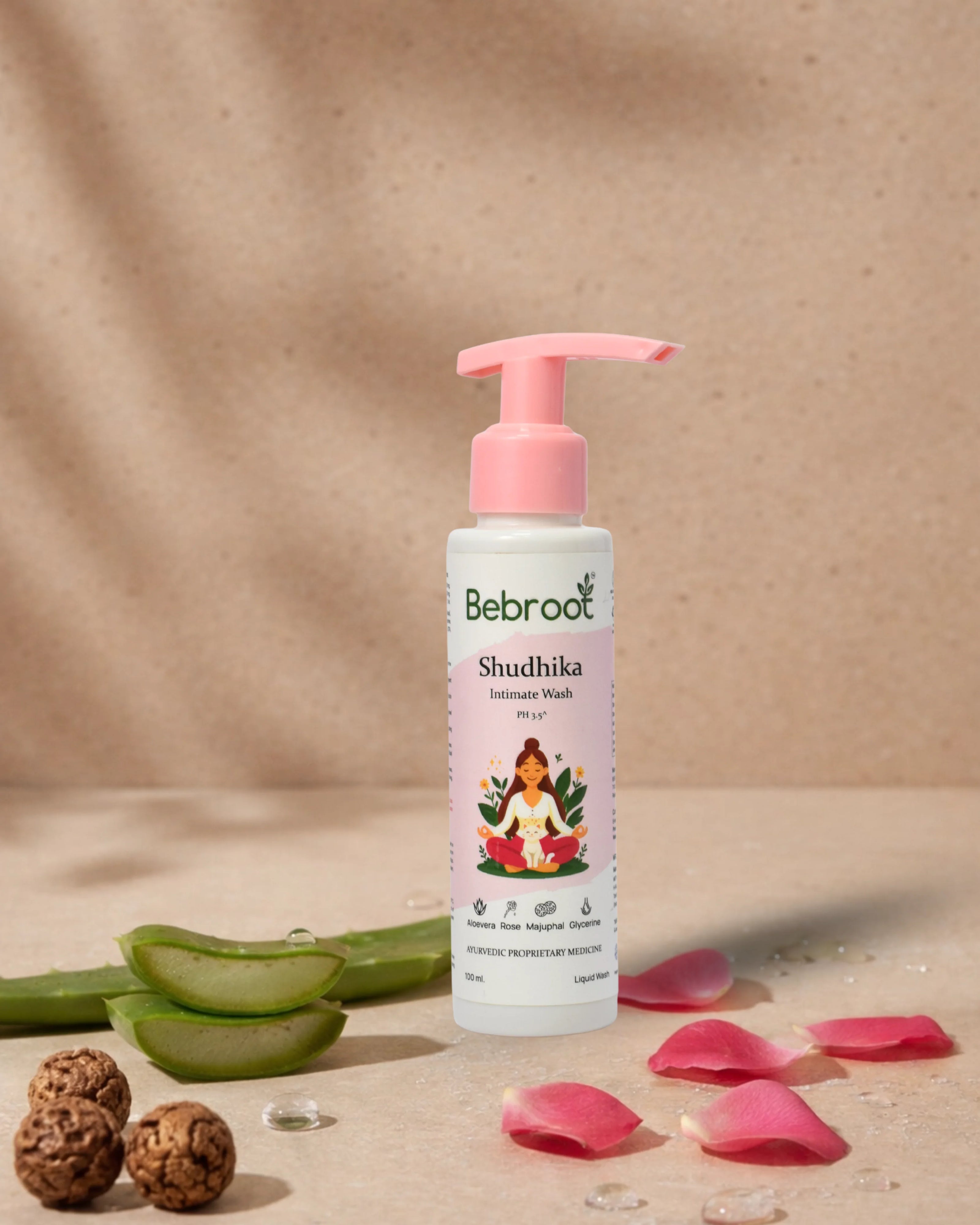 Shudhika natural Ayurvedic intimate wash for women's personal care